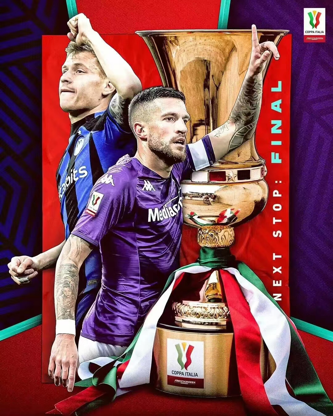 Inter Milan VS Fiorentina en finale de la Coppa Italia